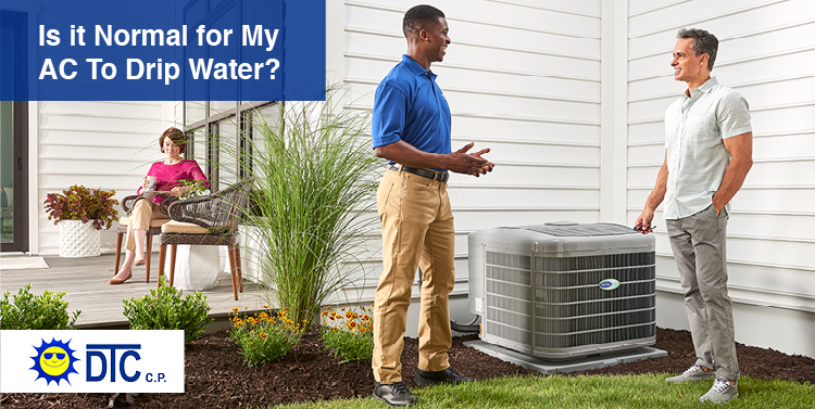 AC Water Dripping